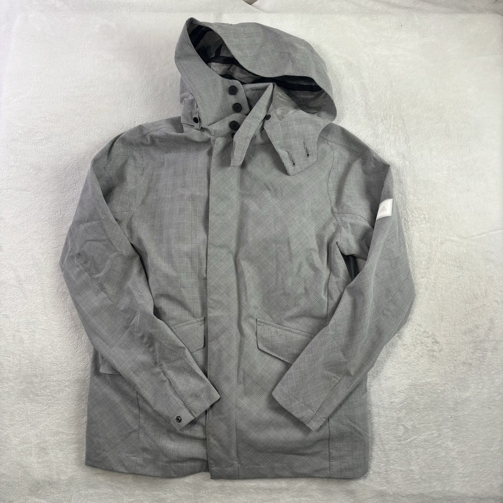 Adidas Adicross Elements Full Zip Long Sleeve Grey Jacket Men's Medium